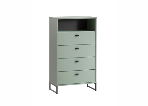 Kummut JANNE roheline, 60x33xH104 cm