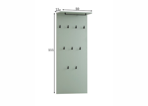 Seinanagi JANNE roheline, 50x21xH111 cm