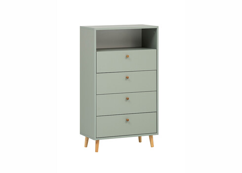 Kummut BJARNE roheline, 60x33xH104 cm