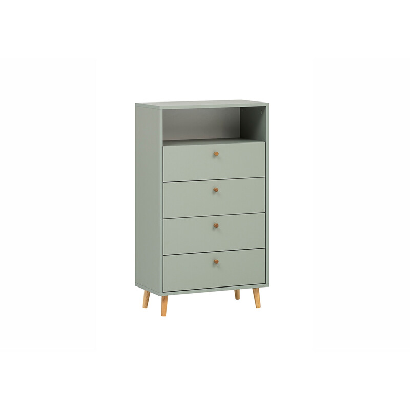 Kummut BJARNE roheline, 60x33xH104 cm