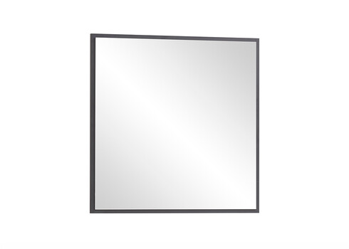 Seinapeegel ALEXA mattmust, 67x3xH67 cm