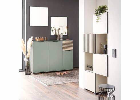 Seinapeegel ALEXA mattmust, 67x3xH67 cm