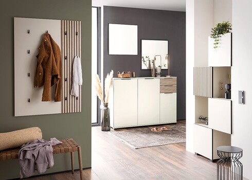 Seinapeegel ALEXA mattmust, 67x3xH67 cm