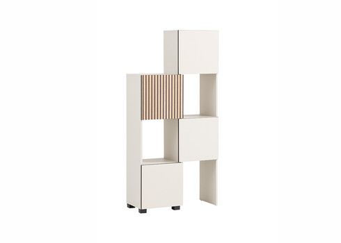 Pikendatav kapp ALEXA beež, 45-76x33xH165 cm