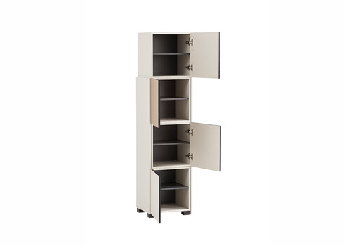 Pikendatav kapp ALEXA beež, 45-76x33xH165 cm