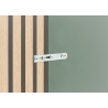 Seinanagi ALEXA roheline / pruun, 74x3xH109 cm