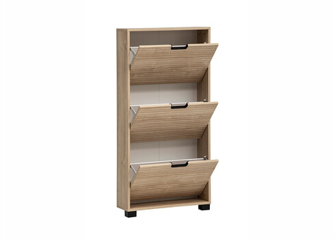 Jalatsikapp EMMIK tamm, 60x20xH124 cm