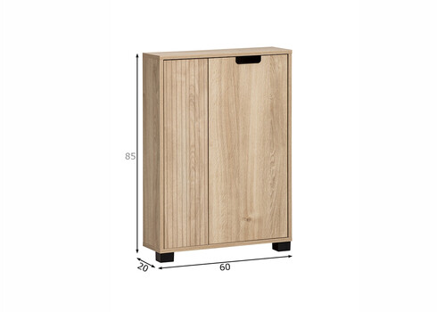 Esikukapp EMMIK tamm, 60x20xH85 cm