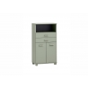 Alumine vannitoakapp MONO roheline, 60x33xH111 cm