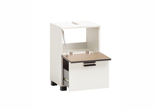 Valamukapp KATTA mattvalge, 40x35xH61 cm