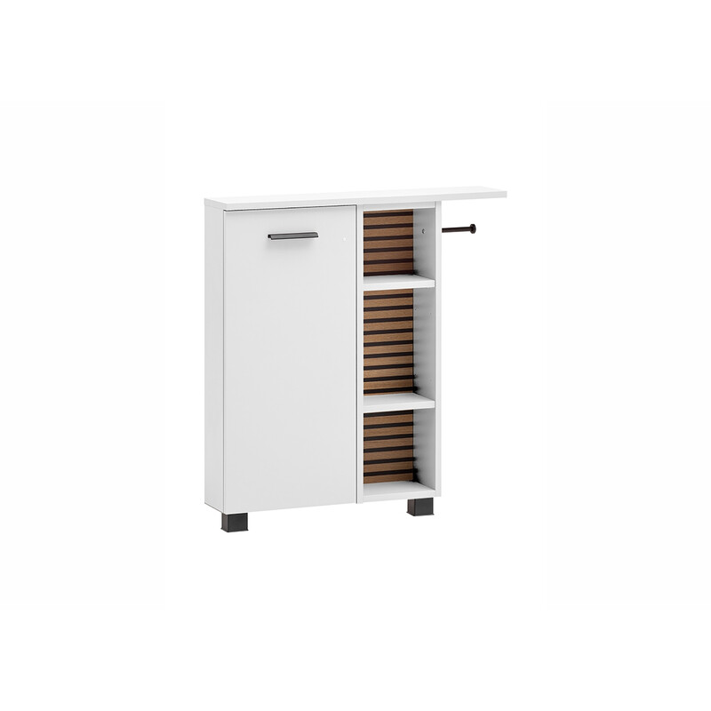 Alumine vannitoakapp KATTA mattvalge, 71x17xH74 cm