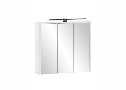 Peegelkapp KATTA mattvalge, 65x16xH63 cm