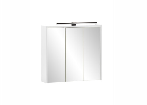 Peegelkapp EMMIK mattvalge, 65x16xH63 cm