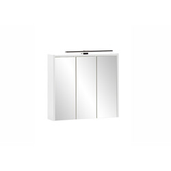 Peegelkapp EMMIK mattvalge, 65x16xH63 cm