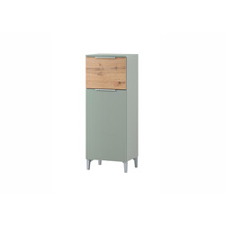 Alumine vannitoakapp SMILLA roheline, 40x32xH110 cm