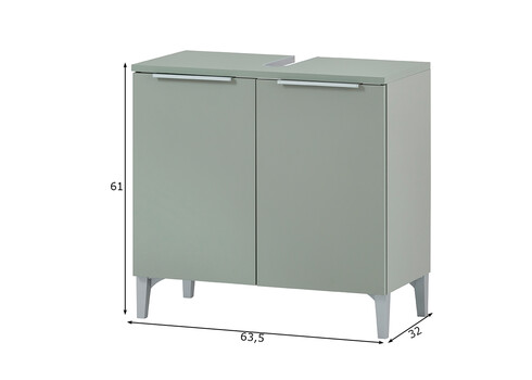 Valamukapp SMILLA roheline, 63,5x32xH61 cm