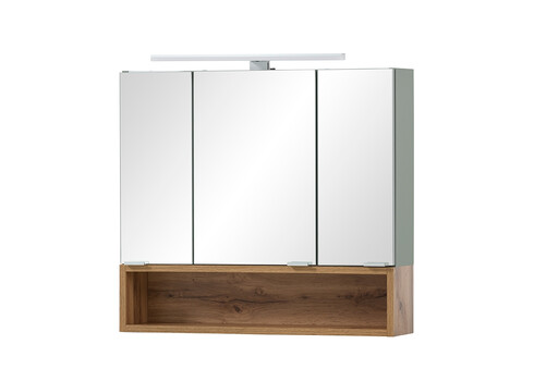 Peegelkapp SMILLA roheline, 67x16xH65 cm