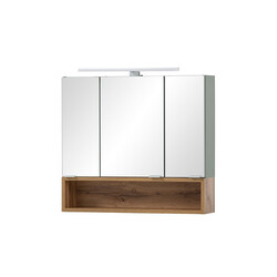 Peegelkapp SMILLA roheline, 67x16xH65 cm