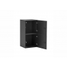 Lukustatav kapp LOCKED antratsiit, 45x41xH93 cm, 2 tk