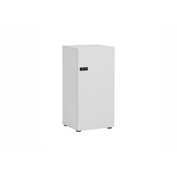 Lukustatav kapp LOCKED mattvalge, 45x41xH93 cm