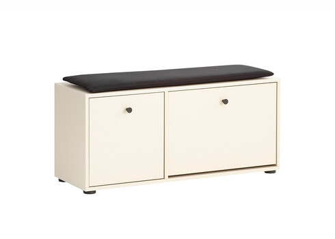 Jalatsikapp LOVUND beež, 98x33xH47 cm