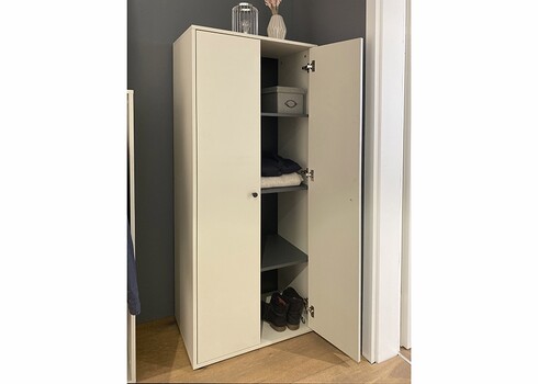 Riidekapp LOVUND beež, 65x41xH164 cm