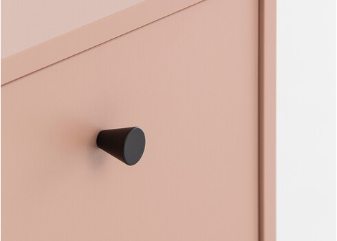 Kummut SMASH aprikoos, 40x40xH117 cm