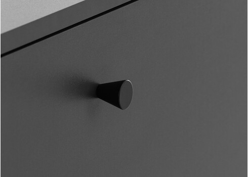 Kummut SMASH antratsiit, 40x40xH117 cm