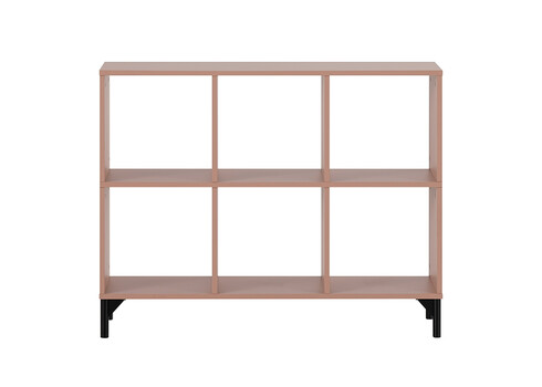 Riiul SMASH aprikoos, 104x33xH82 cm