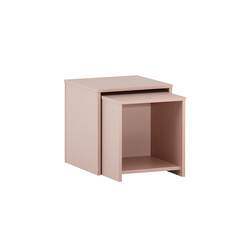 Diivanilaudade komplekt SMASH aprikoos, 40x40xH42 cm