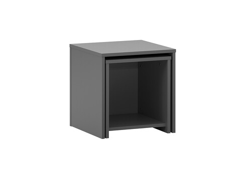 Diivanilaudade komplekt SMASH antratsiit, 40x40xH42 cm