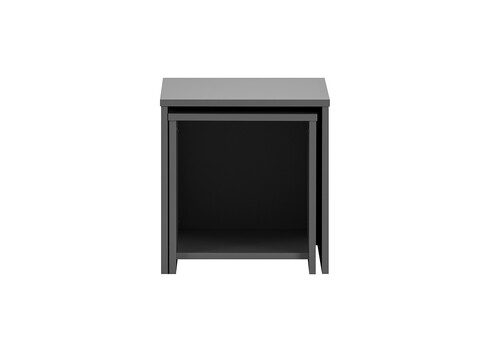 Diivanilaudade komplekt SMASH antratsiit, 40x40xH42 cm