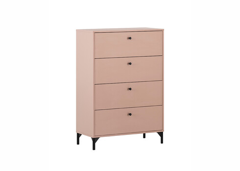 Kummut SMASH aprikoos, 80x40xH117 cm