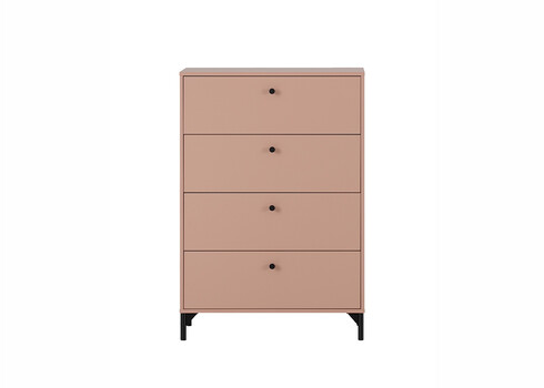 Kummut SMASH aprikoos, 80x40xH117 cm