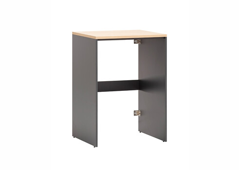 Pesumasinakapp SOLEA mattmust, 67x60xH96 cm