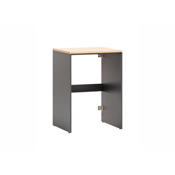 Pesumasinakapp SOLEA mattmust, 67x60xH96 cm