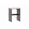 Pesumasinakapp SOLEA mattmust, 67x60xH96 cm