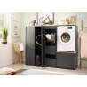 Pesumasinakapp SOLEA mattmust, 67x60xH96 cm