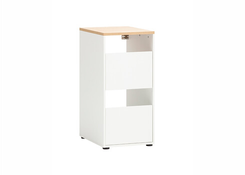 Vannitoakapp SOLEA mattvalge, 45x60xH96 cm