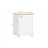 Lukustatav vannitoakapp SOLEA mattvalge, 67x60xH96 cm