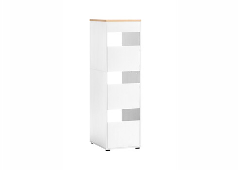 Vannitoakapp SOLEA mattvalge, 45x60xH155 cm