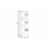 Vannitoakapp SOLEA mattvalge, 45x60xH155 cm