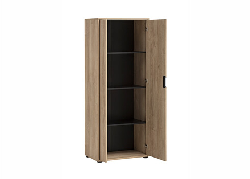 Kontorikapp EMMIK tamm, 65x41xH164 cm