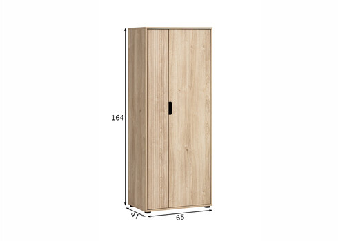 Kontorikapp EMMIK tamm, 65x41xH164 cm
