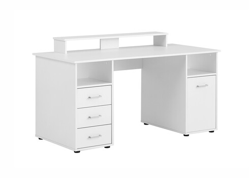 Kirjutuslaud NIELS valge, 150x70xH87 cm