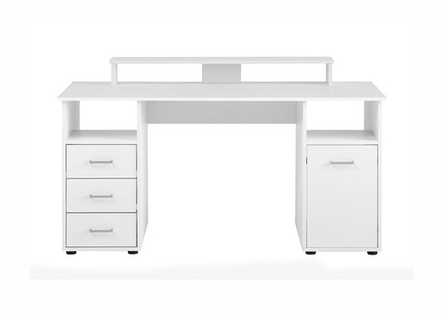Kirjutuslaud NIELS valge, 150x70xH87 cm