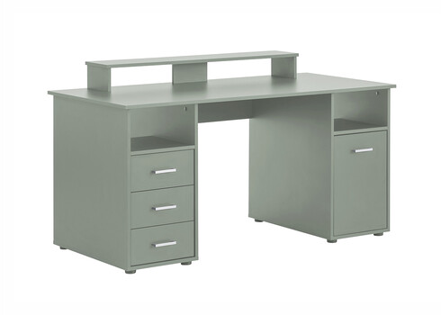 Kirjutuslaud NIELS roheline, 150x70xH87 cm