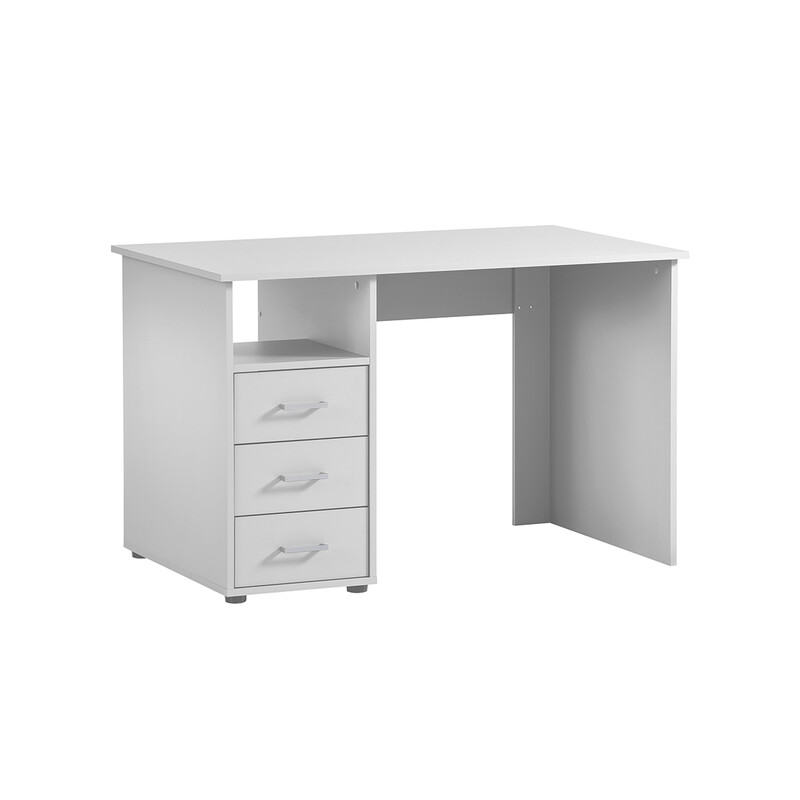 Kirjutuslaud NIELS valge, 116x70xH74 cm