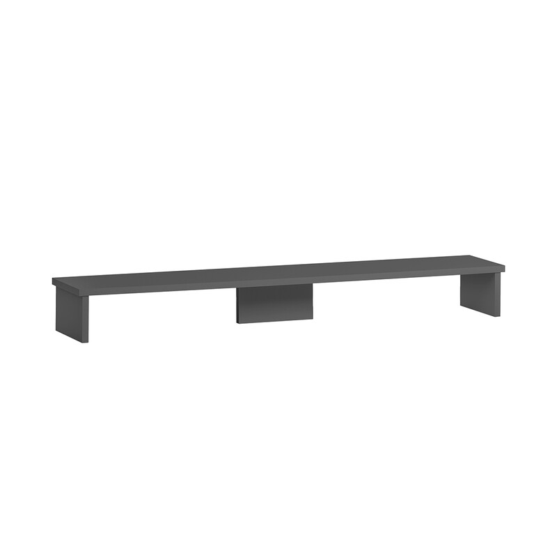 Riiul kirjutuslauale NIELS antratsiit, 110x20xH13 cm