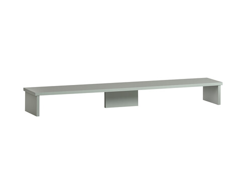 Riiul kirjutuslauale NIELS roheline, 110x20xH13 cm